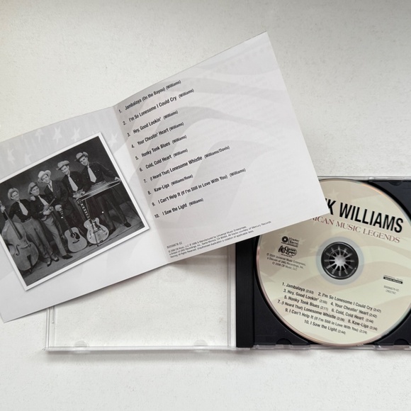 Hank Williams American Music Legends Volume 2, Cracker Barrel Music Catalogue - Picture 4 of 4